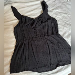 Women’s black fashion tank top